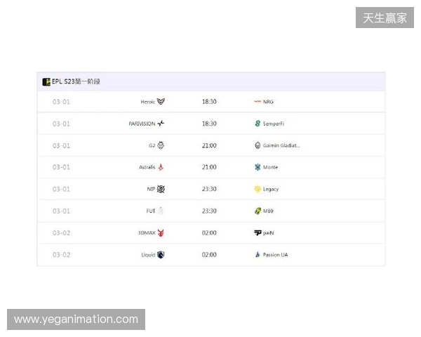 EPL S23揭幕战：Senzu首秀对阵Liquid，3DMAX迎战paiN